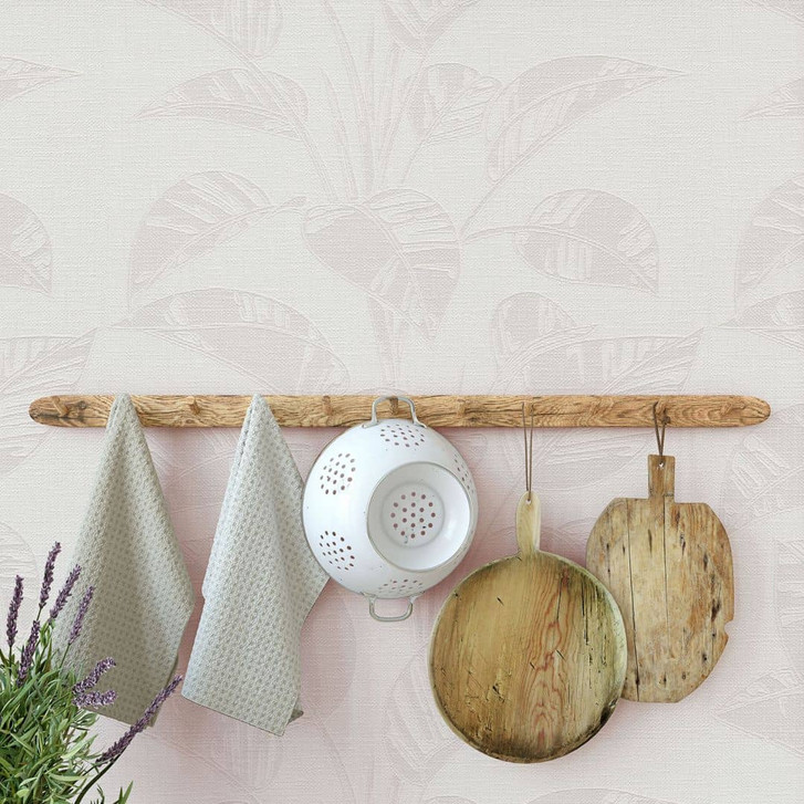 Blättermotivtapete Opus creme - WA481561