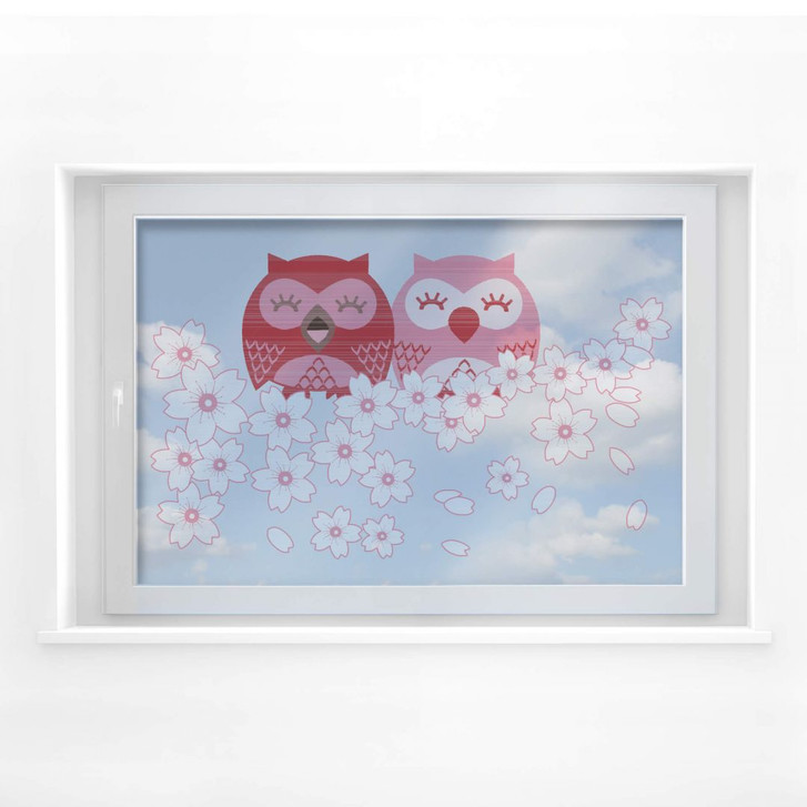 Fensterbild Kirscheulen - WA117284