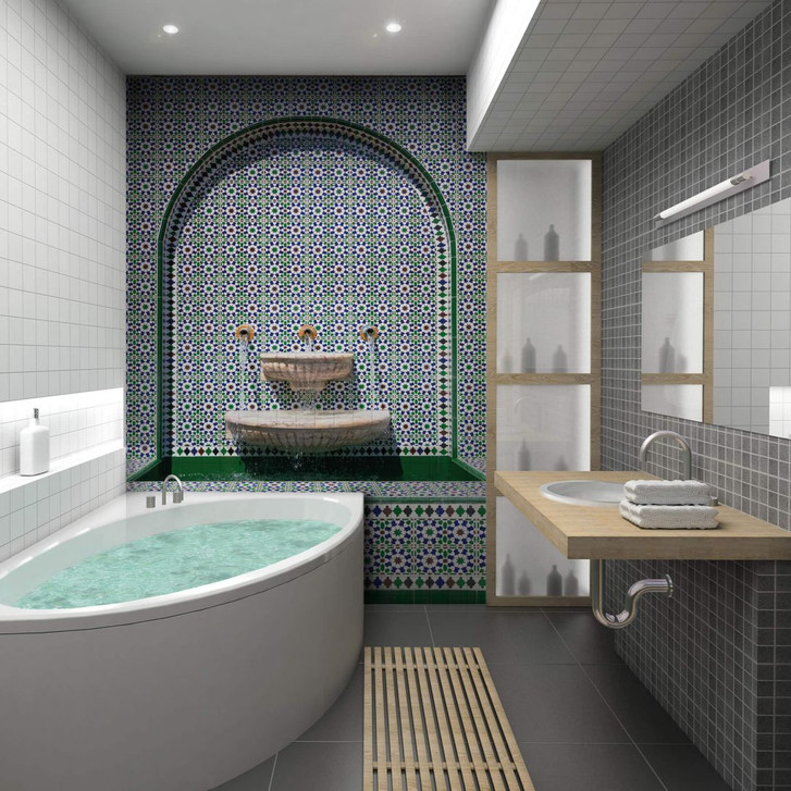 Fototapete Colombo - Brunnen in der Alawi Moschee im Oman - WA244663