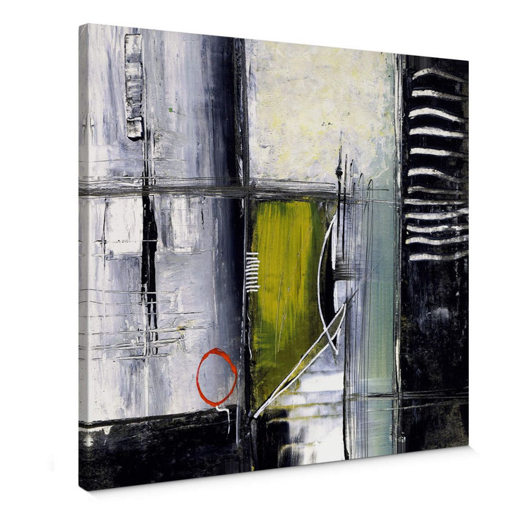 Leinwandbild Niksic - Gespannter Bogen - quadratisch - WA371477