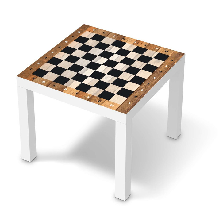 Möbelfolie IKEA Lack Tisch 55x55cm - Spieltisch Schach - CR115899
