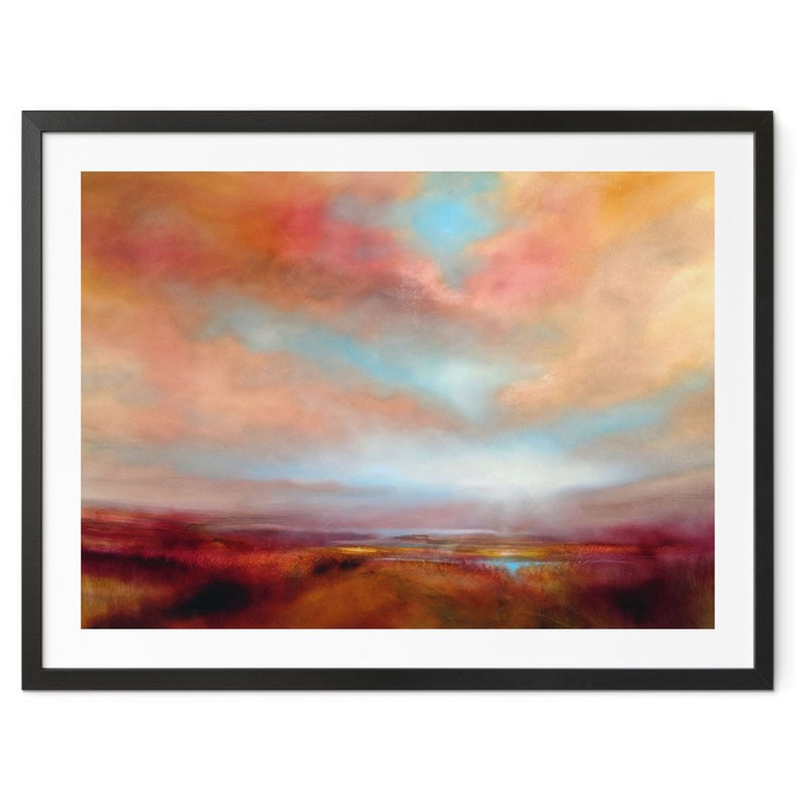 Poster Leuchtendes Feld im Sonnenlicht - Schmucker - WA509005