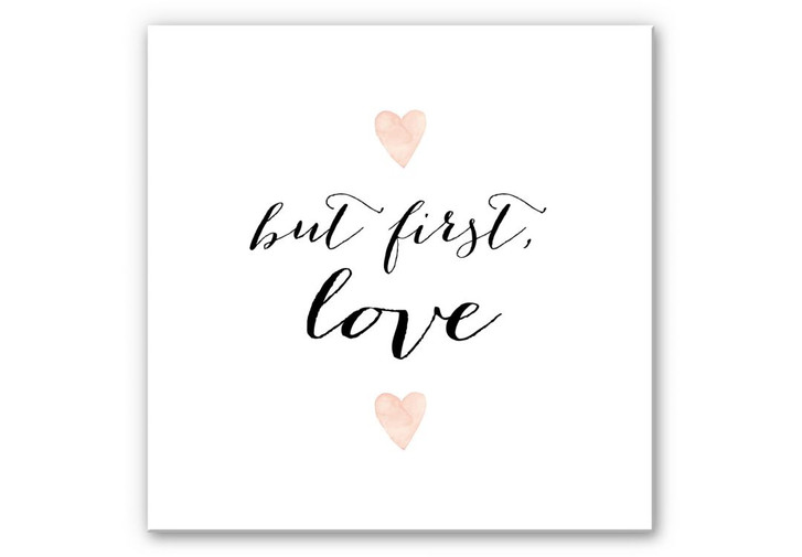 Wandbild Confetti & Cream - But first Love - WA191956