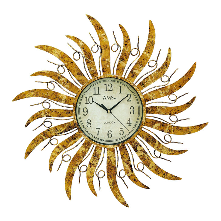 Wanduhr Aussenuhr XXL Uhr im wettergeschützten Metallgehäuse - UG100904