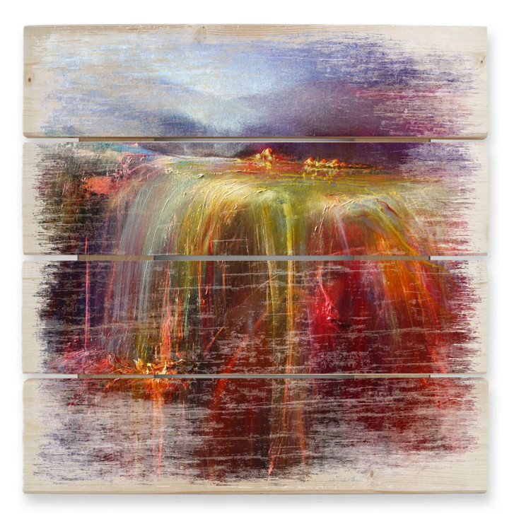 Holzbild Schmucker - Überfluss - 40 x 41.5 cm - WA132500