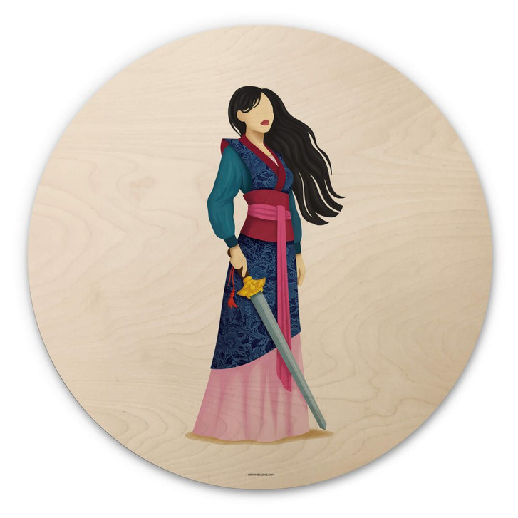Holzbild Tohmé - Mulan - WA343669