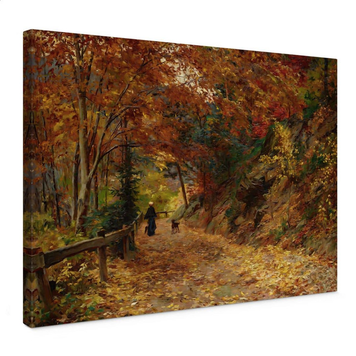 Leinwandbild Wisinger-Florian - Fallendes Laub - WA450073