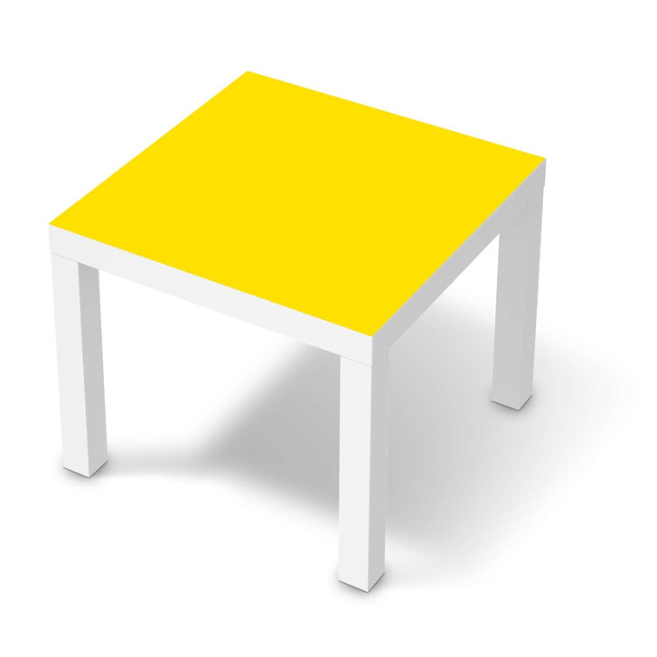 Möbelfolie IKEA Lack Tisch 55x55cm - Gelb Dark - CR115819