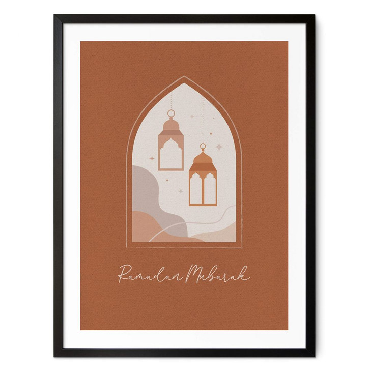 Poster Ramadan Mubarak Laternen - WA380114