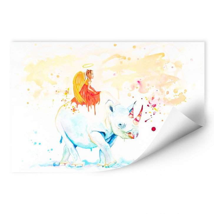 Wallprint Buttafly - Black Rhino - WA182250
