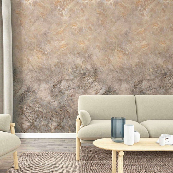 Fototapete in Marmor-Steinoptik Beige ,Steinoptik 2.70 x 1.59 m - WA448943