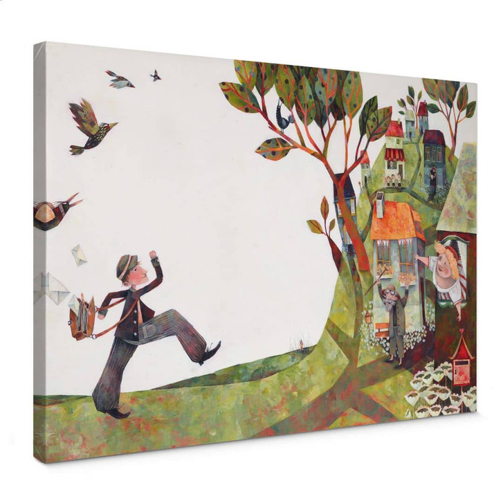 Leinwandbild Blanz - Der Briefträger - WA358584