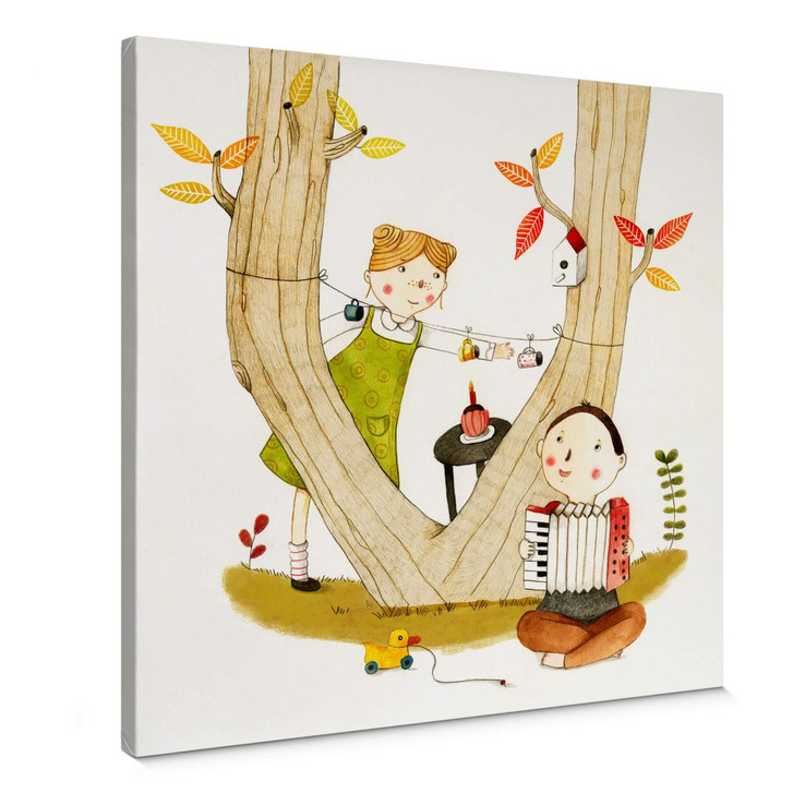 Leinwandbild Loske - Picknick - WA369271