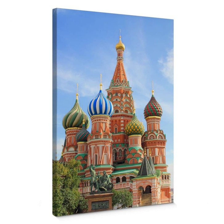 Leinwandbild St. Basilius Kathedrale Moskau - WA375484