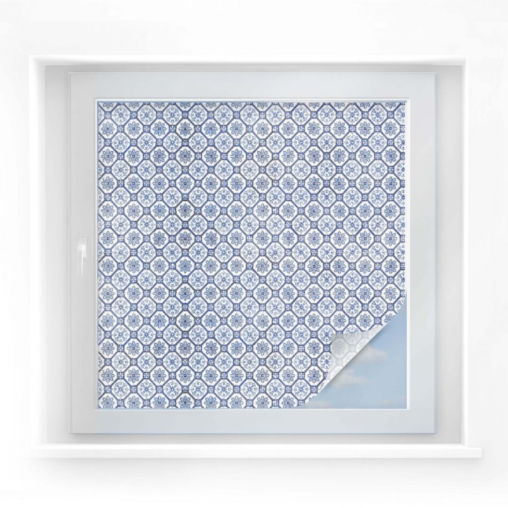 Sichtschutzfolie Holland-Kacheln 01 - quadratisch - WA175231