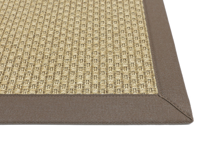 Thore 6cm Bordürenteppich Rechteck Wunschmass in Pearl Beige - TS482913