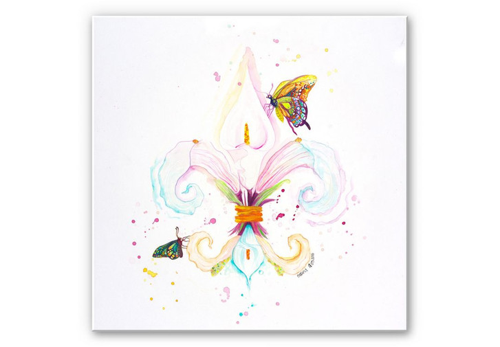 Wandbild Buttafly - Fleur de Lil - WA191698
