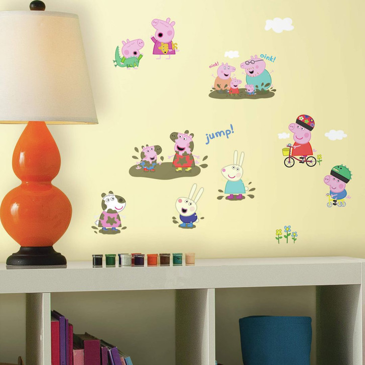 Wandsticker-Set - Peppa Wutz - 28-teilig - WA250548
