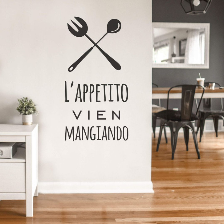 Wandtattoo L'appetito vien mangiando - WA213638