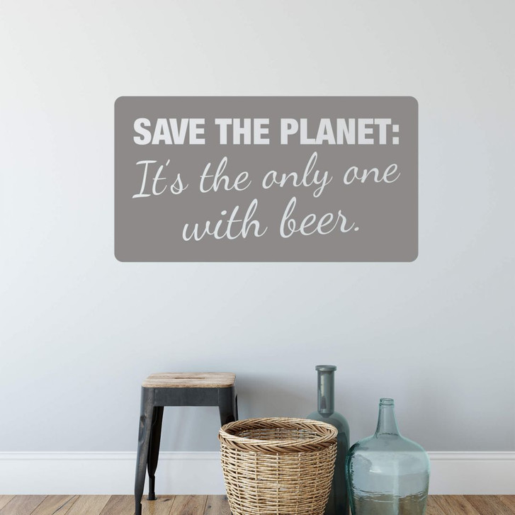 Wandtattoo Save the Planet... - WA218195