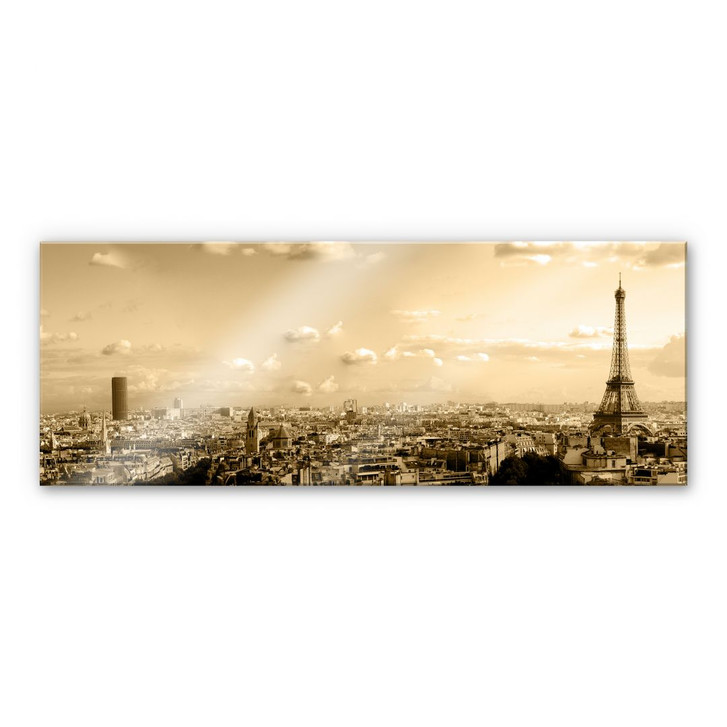 Acrylglasbild Paris Skyline - Panorama - WA110467