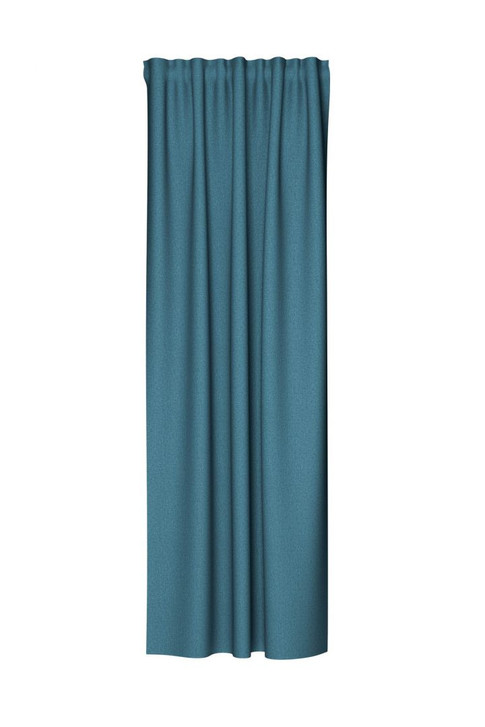 Homing Fertigschal mit verdeckten Schlaufen Allen petrol - 2.45 x 1.4m - WA333521