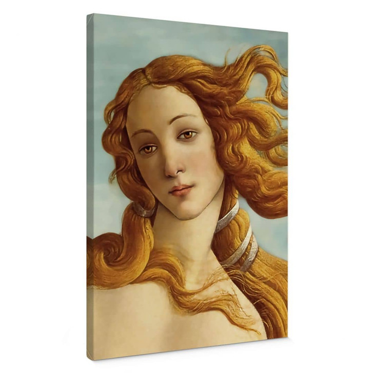 Leinwandbild Portrait der Venus - Inspiriert von Botticelli - WA427152
