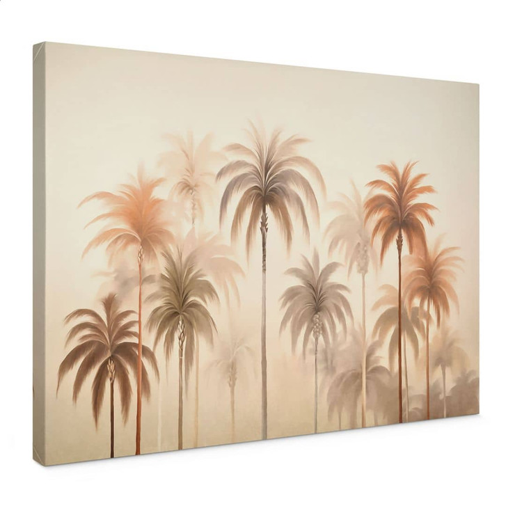 Leinwandbild Tropische Landschaft mit Palmen - Haase - WA426441