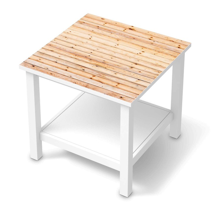 Möbel Klebefolie IKEA Hemnes Tisch 55x55cm - Bright Planks - CR113525