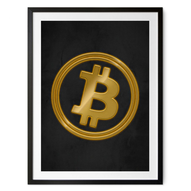 Poster Bitcoin Logo - WA448214