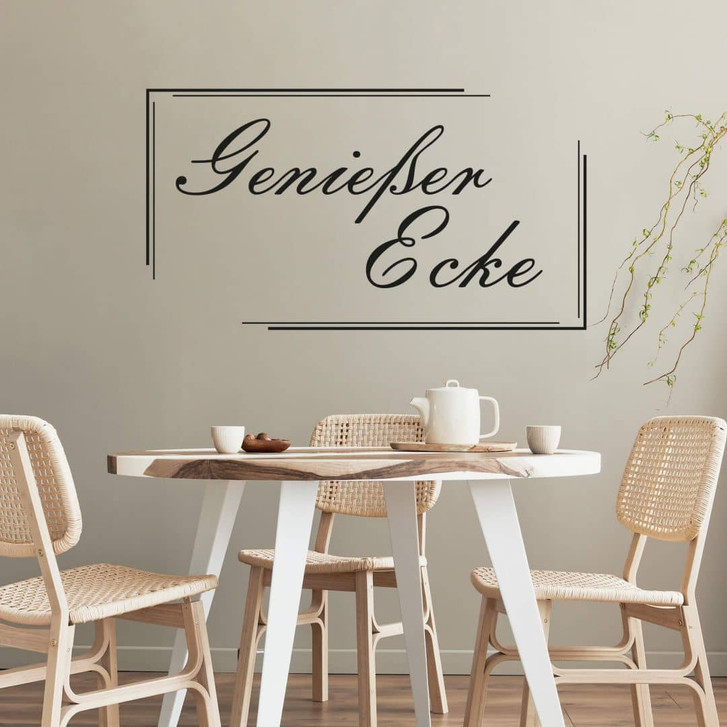 Wandtattoo Geniesser Ecke 6 - WA210767