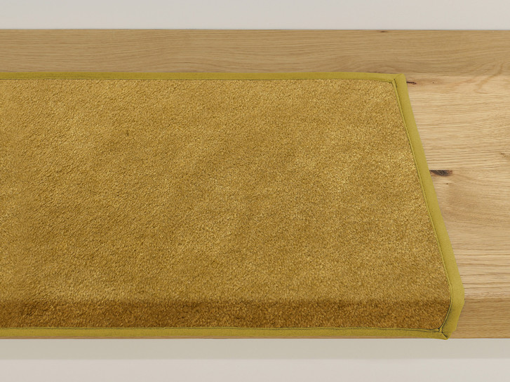 Emily Velours Stufenmatte Rechteckig Wunschmass in Lion - TS419685