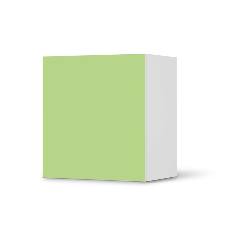 Klebefolie IKEA Besta Regal 1 Türe - Hellgrün Light - CR109190