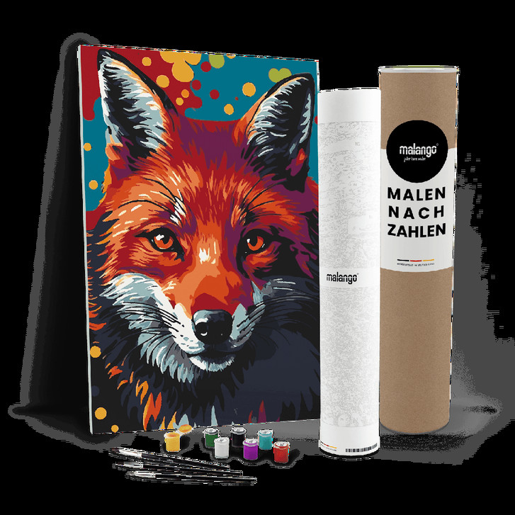 Malen nach Zahlen Leinwandbild - Fuchs Franziska - WA447592