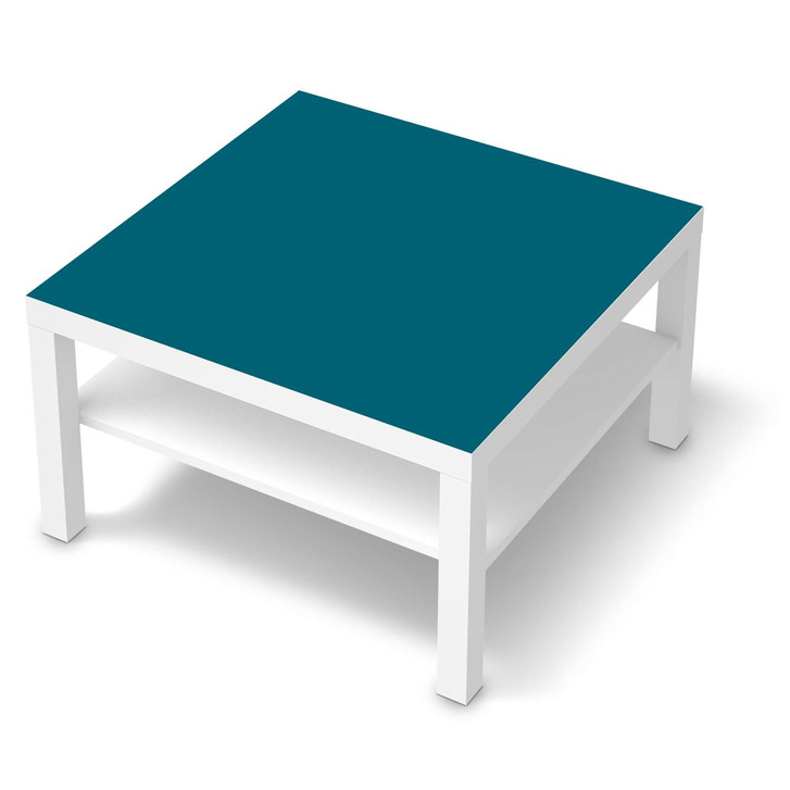 Möbelfolie IKEA Lack Tisch 78x78cm - Türkisgrün Dark - CR118537