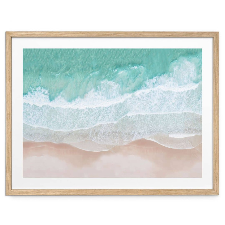 Poster Strand und Meer - Sanfte Wellen am Strand - Sisi & Seb - WA473551