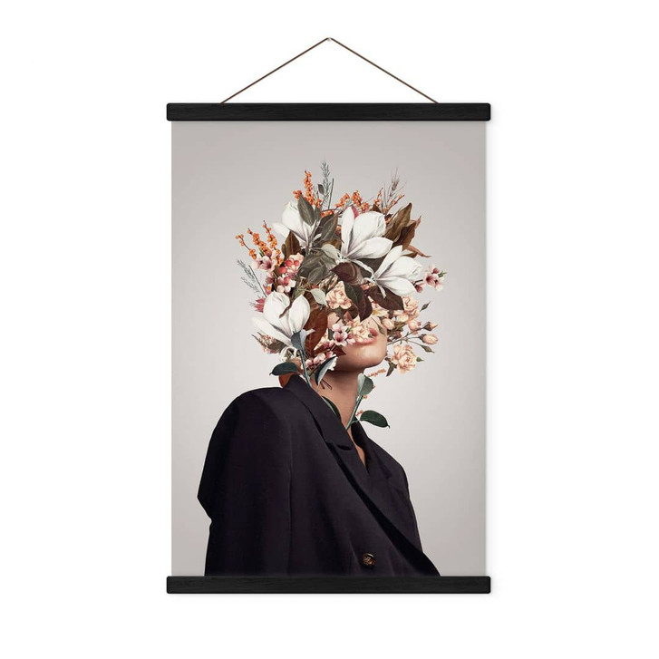 Stoffbild Feminines Blumengesteck - Moth - WA410887