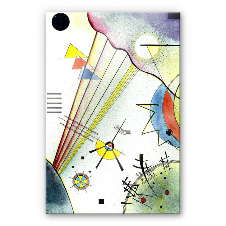 Acrylglasbild Kandinsky -Deutliche Verbindung - WA244142