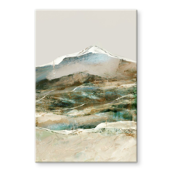 Glasbild Berge Abstrakt - Hobday - WA399844