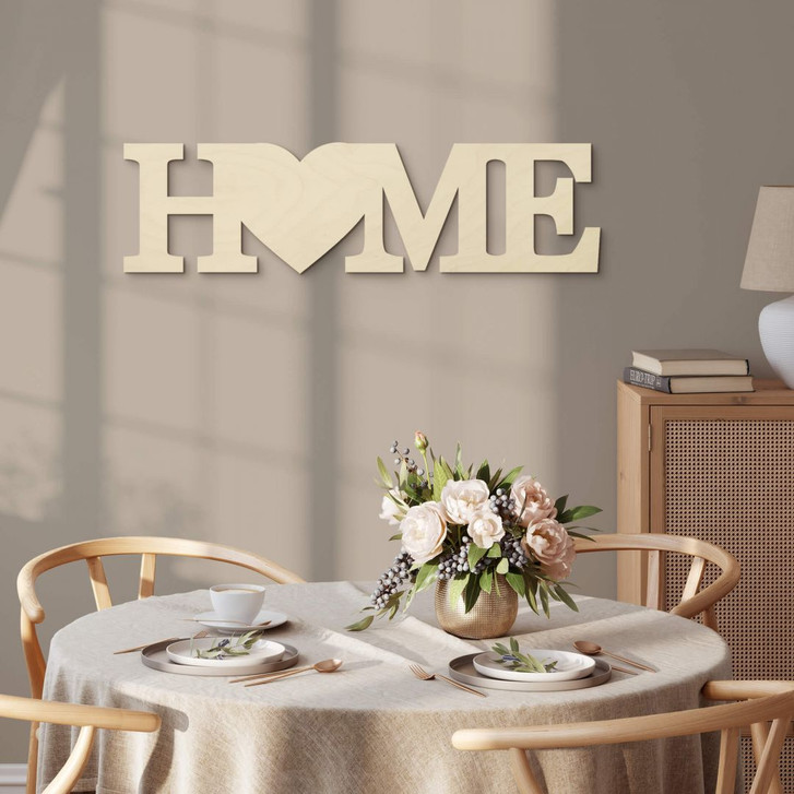 Holzbuchstaben Home-Heart - WA132932