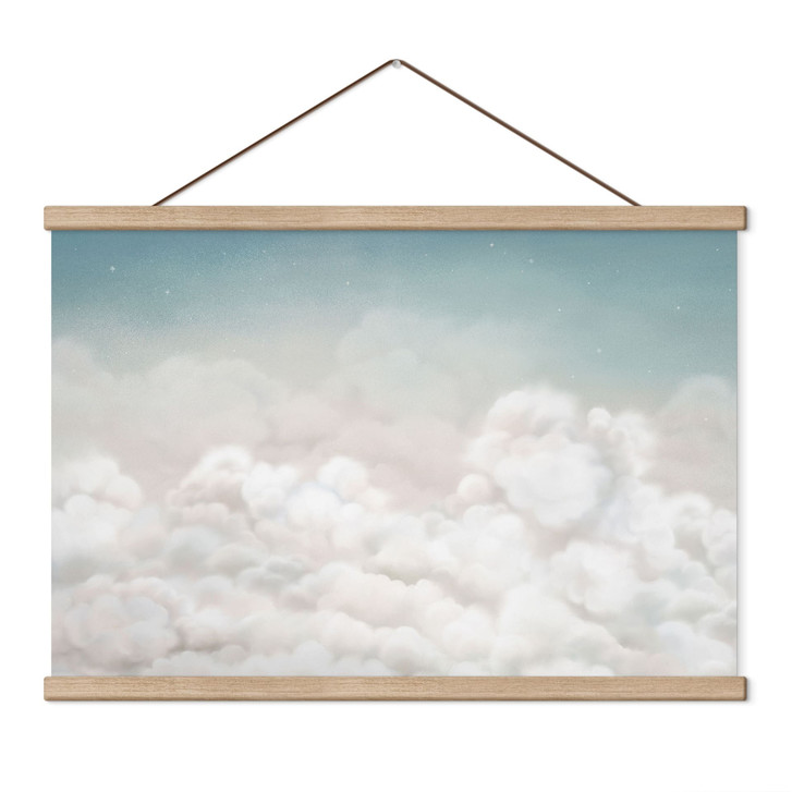 Kinderzimmer Stoffbild Ruhige Wolken - Oliver Robins - WA515685