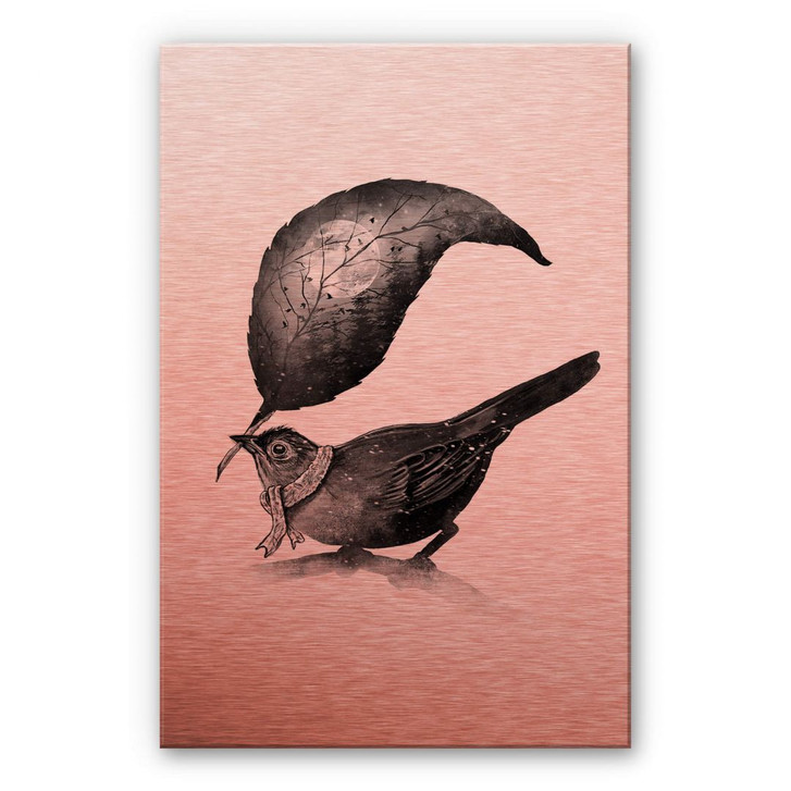 Alu-Dibond Bild mit Kupfereffekt Nicebleed - The Messenger - WA284900