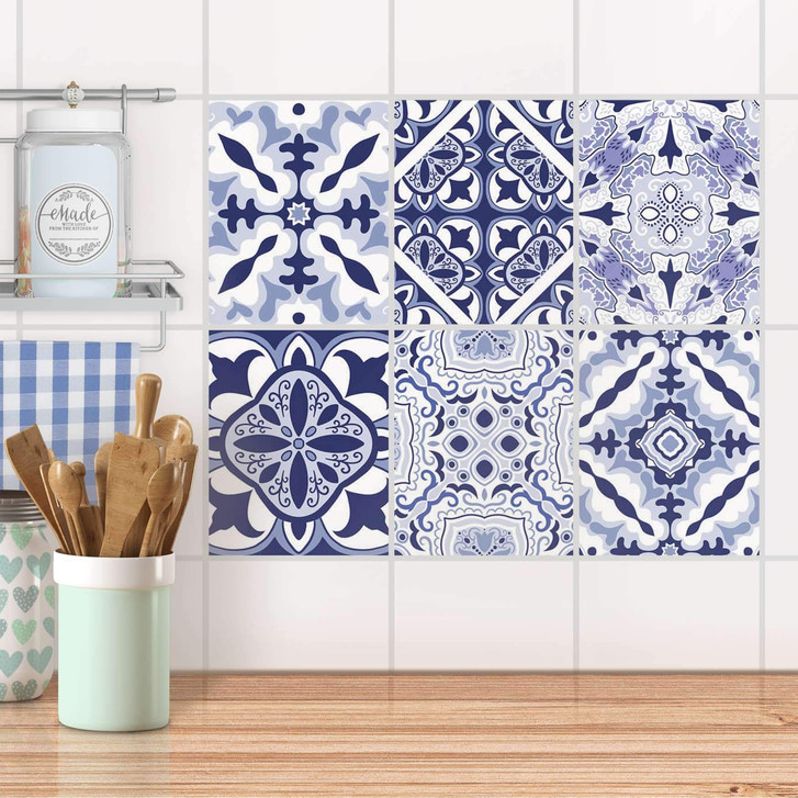 Fliesenaufkleber Set rechteckig - Spanish Love - CR103757