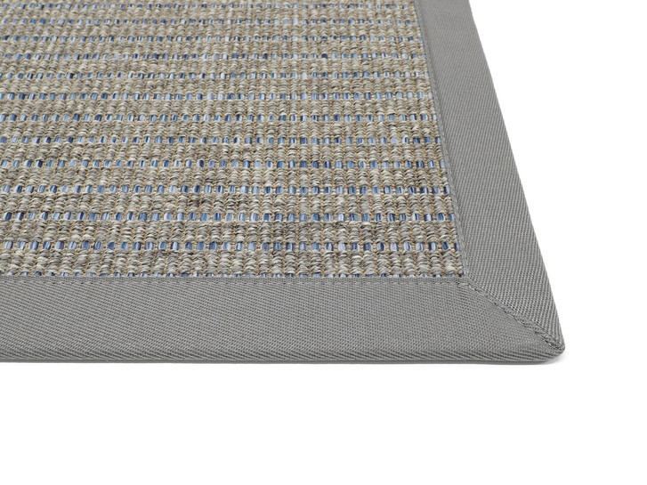 HEVO® Freja In-& Outdoorteppich nach Mass Rechteck Wunschmass in Ocean - TS550090