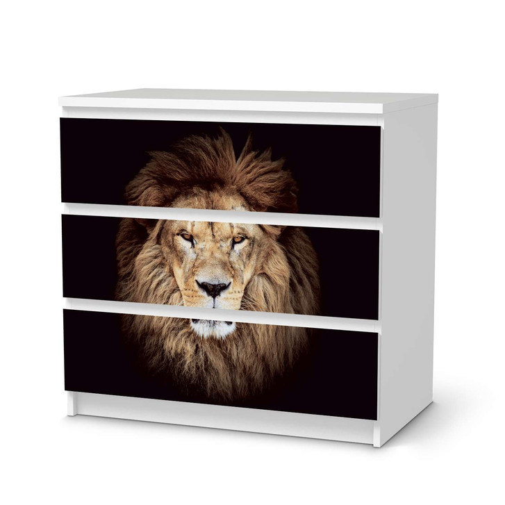 Klebefolie IKEA Malm Kommode 3 Schubladen - Wild Eyes - CR109905