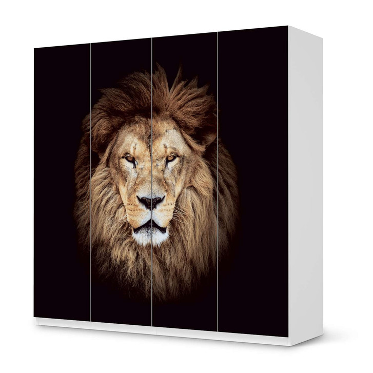 Klebefolie IKEA Pax Schrank 201cm Höhe - 4 Türen - Wild Eyes - CR110997