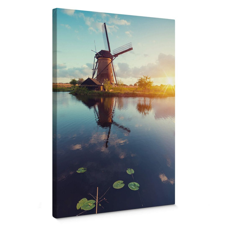 Leinwandbild Holländische Windmühle - WA365182