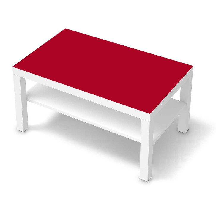 Möbelfolie IKEA Lack Tisch 90x55cm - Rot Dark - CR116043