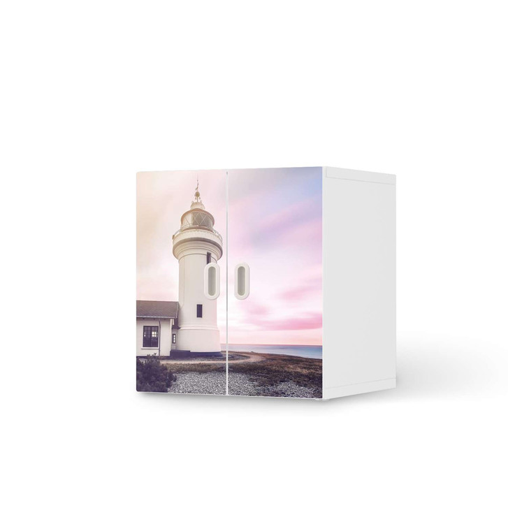 Möbelfolie IKEA Stuva / Fritids Schrank - 2 kleine Türen - Lighthouse - CR118869