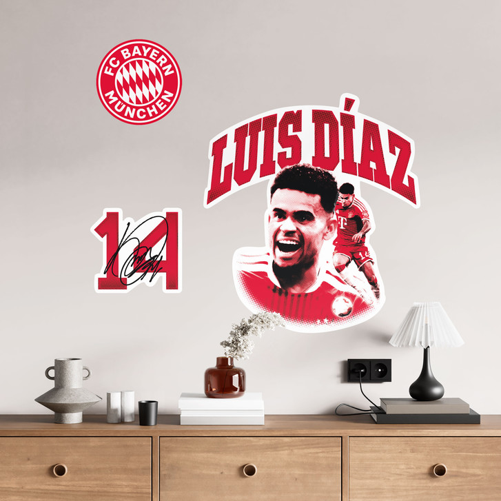 Wandsticker FCB - Luis Díaz 2026/27 - WA513825